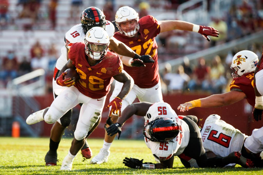 Iowa State Cyclones RB Breece Hall