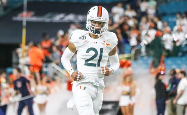 Bubba Bolden Safety Miami Hurricanes