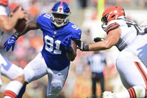 NY Giants DE Raymond Johsnon