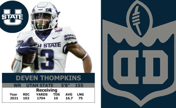 Utah State WR Deven Thompkins