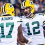 Aaron Rodgers and Davante Adams