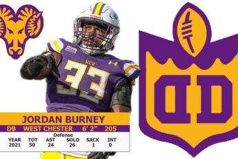 West Chester DB Jordan Burney