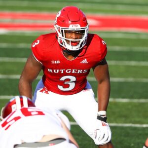 Rutgers LB Olakunle Fatukasi