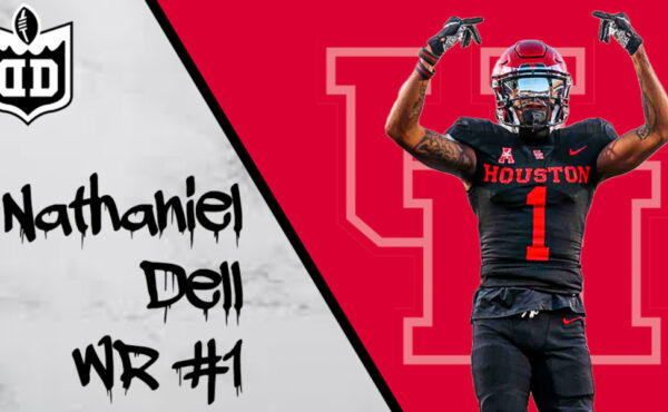 Houston Cougars Wide Receiver and 2023 NFL Draft Prospect Nathaniel Dell Scouting report