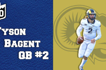 Shepherd Rams Tyson Bagent scouting report