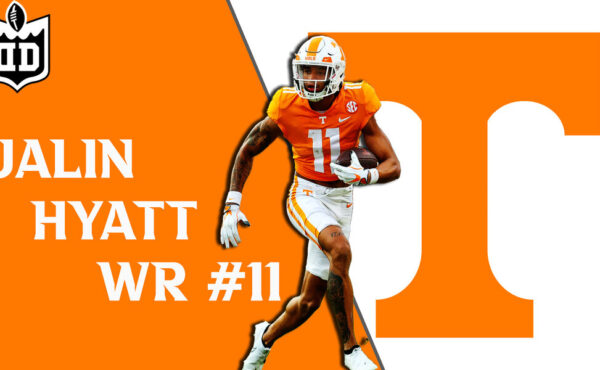 Tennessee WR Jalin Hyatt 2023 NFL Draft prospect scouting report