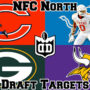 NFC North Draft Targets