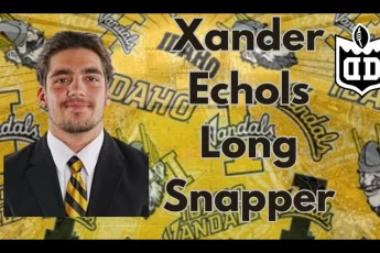 Xander Echols Scouting Report Idaho Long Snapper